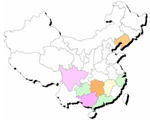 媒体披露中国大米污染分布图