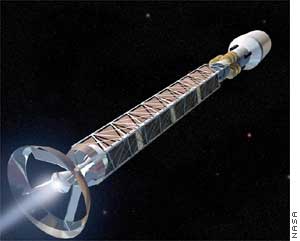 美国宇航局设想的一种反物质动力火箭